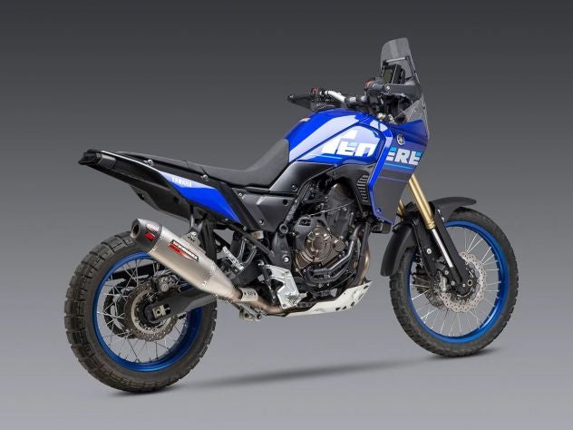 Sistema completo Yoshimura RS-12 ADV diseño asimétrico para Yamaha Ténéré 700 adventure