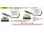 Sistema completo Arrow racing Yamaha MT-09 varilla reforzada