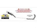 Terminal Arrow Indy Race Silent EVO ovalado homologado Yamaha YZF R9 2025
