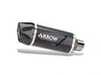 Escape Arrow Indy Race Silent EVO aluminio dark con fondo carbono Yamaha R9 2025