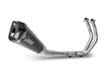Sistema completo Mivv Delta Race acero inoxidable negro efecto Luna Negra para Tracer 9