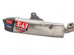 Silenciador hidroformado RS-12 Yoshimura titanio CRF 450 detalle construcción