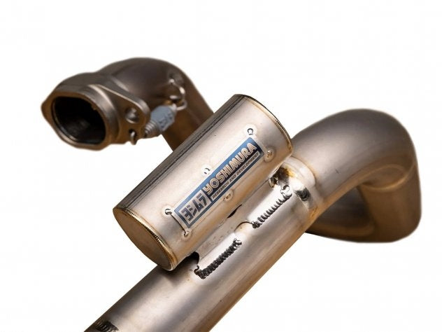 Detalle inserto sonido INS-32-K Yoshimura RS-12 titanio CRF 450