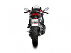 Detalle acabado Black Moon escape Mivv SR-1 acero inoxidable negro