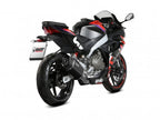 Terminal Mivv SR-1 Black Moon acabado cerámico mate racing