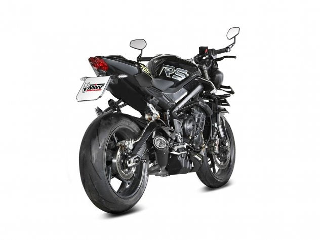 Detalle rejilla protectora extraíble y Killer DB ajustable del escape Mivv X-M5