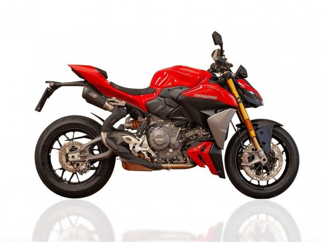 Sistema escape completo QD Twin Gunshot titanio Ducati Streetfighter V2 2025