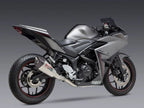 Sistema completo Yoshimura AT2 Racing acero inoxidable Yamaha R3 2015-2022