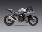 Detalle Works Finish facetado escape Yoshimura AT2 sistema completo R3
