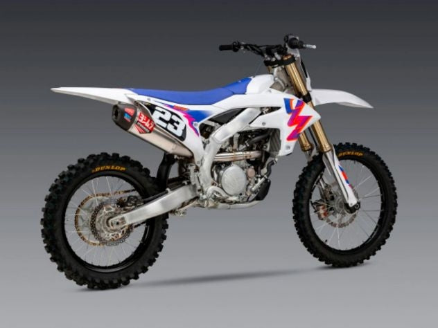 Silenciador RS-12 perfil asimétrico con tapa de fibra de carbono mate Yoshimura