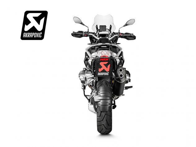 Escape Akrapovic S-B12SO23-HAATBL titanio negro para BMW R1250GS 2019-2023