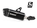 Escape Slip-On Titanio Negro Akrapovic BMW R1250GS Adventure montado en moto