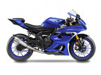 Silenciador cónico Spark Konix Evo en titanio con tapa de carbono para YZF-R7