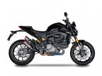 Detalle soldadura TIG colector titanio Spark Monster 937 2021-2024