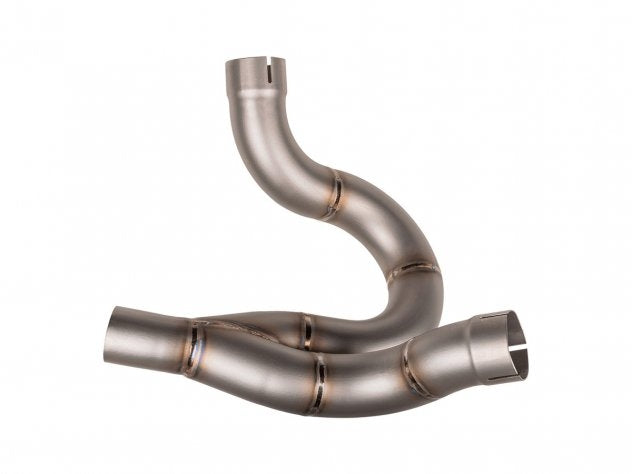 Colector de-cat titanio Spark racing Ducati Monster 937 vista lateral