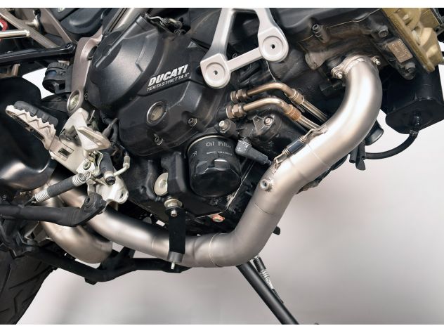 Colector completo Spark racing sin catalizador para Ducati Multistrada 950