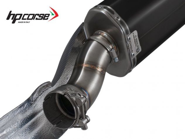 Comparativa peso escape original vs HP Corse SPS Carbon para R 1250 GS Adventure