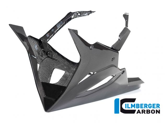 Acabado transparente UV protegido tapa motor Ilmberger S1000RR
