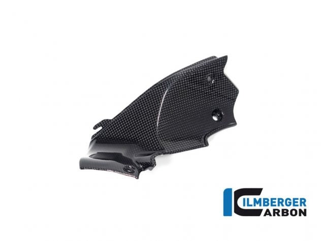 Tapa admisión izquierda carbono pulido Ilmberger Ducati Streetfighter V2 2022-2024 vista lateral