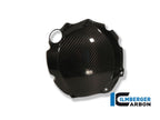Tapa embrague carbono Ilmberger BMW HP4 vista lateral montada