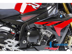 Comparación peso tapa carbono vs aluminio OEM BMW HP4