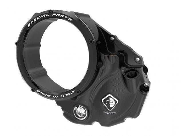Tapa embrague Ducabike instalada motor Ducati XDiavel S