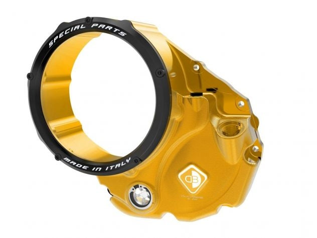 Mecanizado CNC 3D ergal macizo tapa embrague Ducabike