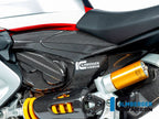 Tapa marco izquierdo carbono pulido Ilmberger Ducati Streetfighter V2 2022-2024 vista principal