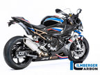 Tanque largo fibra de carbono autoclave Ilmberger montado en BMW S1000RR acabado gloss