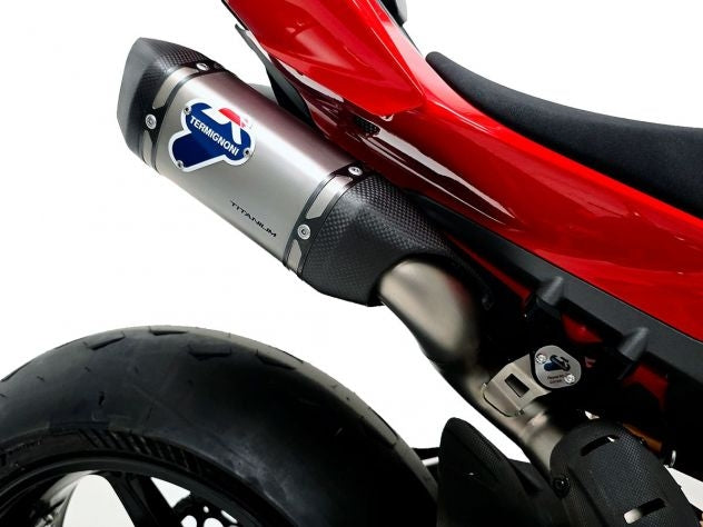 Sistema completo Termignoni montado en Ducati Panigale V4S 2025