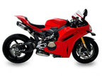 Escape Termignoni Panigale V4 2025 vista trasera terminales dobles