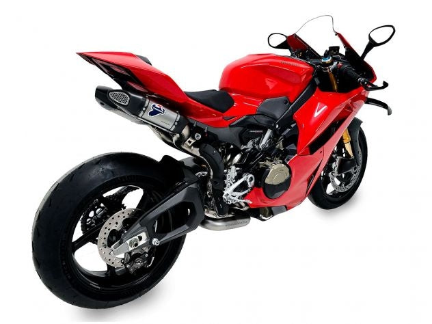 Colectores acero inoxidable escape Termignoni Panigale V4 calidad racing
