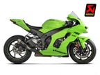 Terminal de escape Akrapovic Slip-On titanio para Kawasaki ZX-10R 2021-2024
