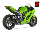 Escape Akrapovic S-K10SO28-ASZTBL instalado en Kawasaki Ninja ZX-10R