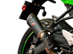 Terminal QD Dark Matter con base de carbono y cuerpo titanio para ZX-4RR 2023-2025