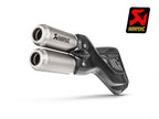 Terminal escape Akrapovic titanio Ducati Multistrada 950 S instalado