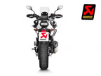 Montaje terminal Akrapovic en colector original Honda NC 750 S