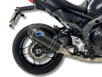 Fondello carbono forjado Termignoni con logo grabado
