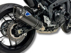 Escape Termignoni carbono racing slip-on ALTO para Yamaha MT-09 XSR 900 Tracer 9 2021-2025