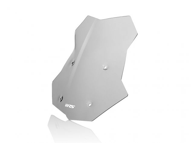 Parabrisas touring WRS Caponord smoke montado en BMW F 800 GS