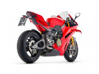 Silenciador Arrow Works racing montado en Ducati Panigale V4 2026