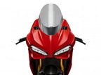 Cover parabrisas carbono mate WRS CarbonSkin para Ducati Panigale V2 2025 detalle tejido plain