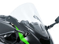 Cúpula WRS Race transparente para Kawasaki ZX-6R 636 2024-2026 vista frontal