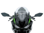 Cúpula WRS +3 cm vs original Kawasaki ZX-6R 636 perfil lateral