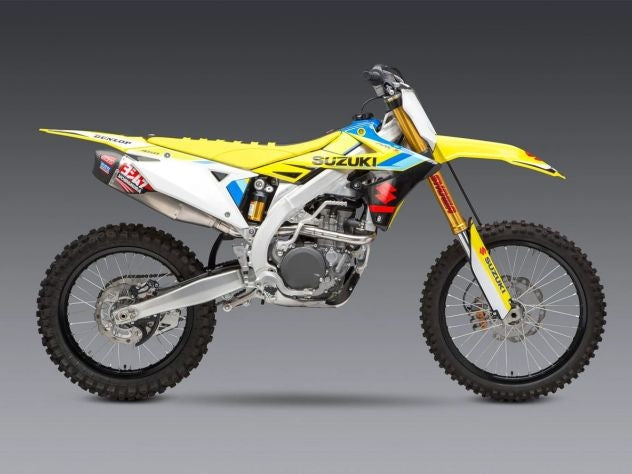 Uniones mecanizadas de precisión sistema Yoshimura RS-12 para RM-Z 450