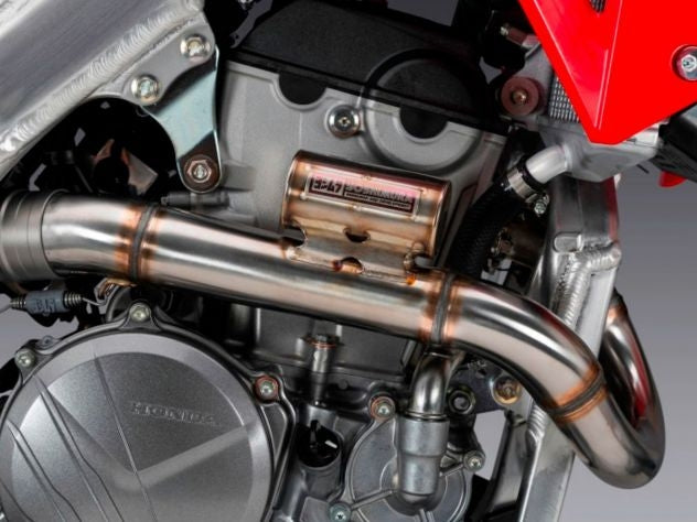 Detalle juntas mecanizadas precisión 360° sistema Yoshimura RS-12